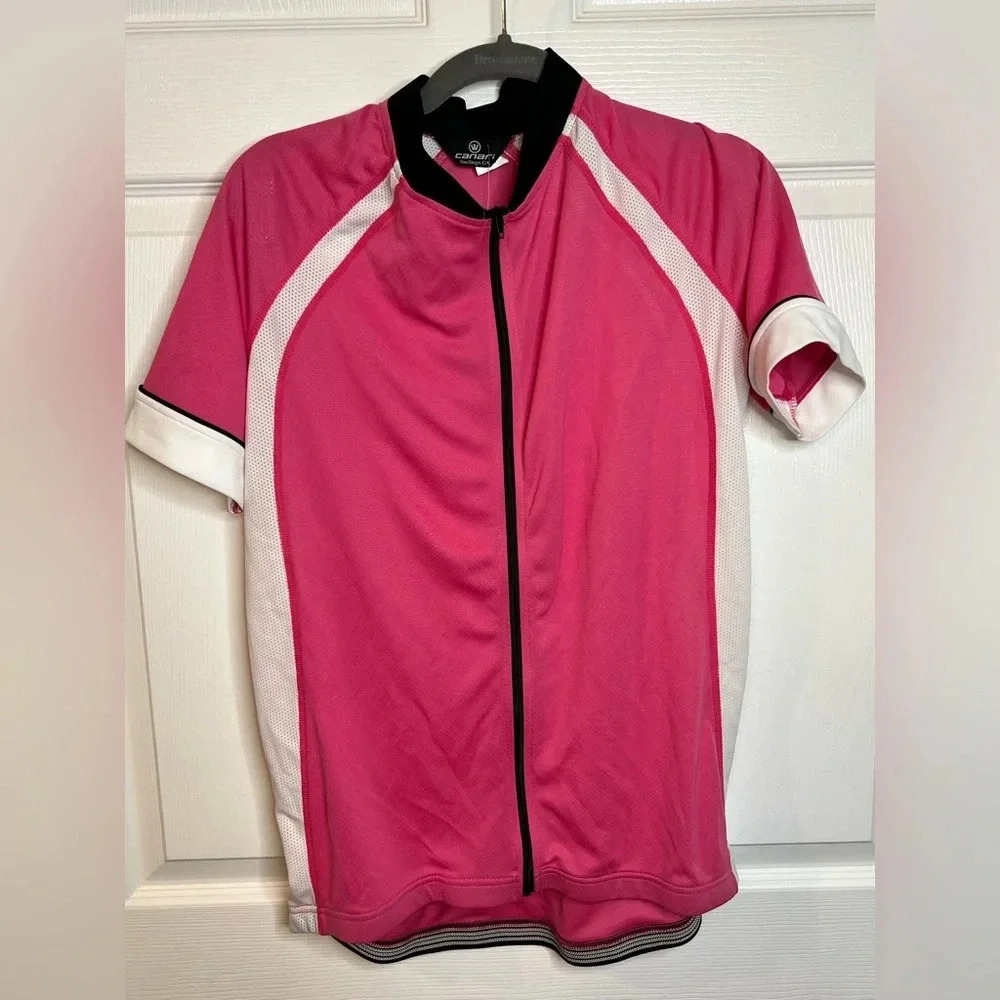 Canari San Diego Cycling Women’s Dream Jersey in Corton Candy Pink Size XL NWT